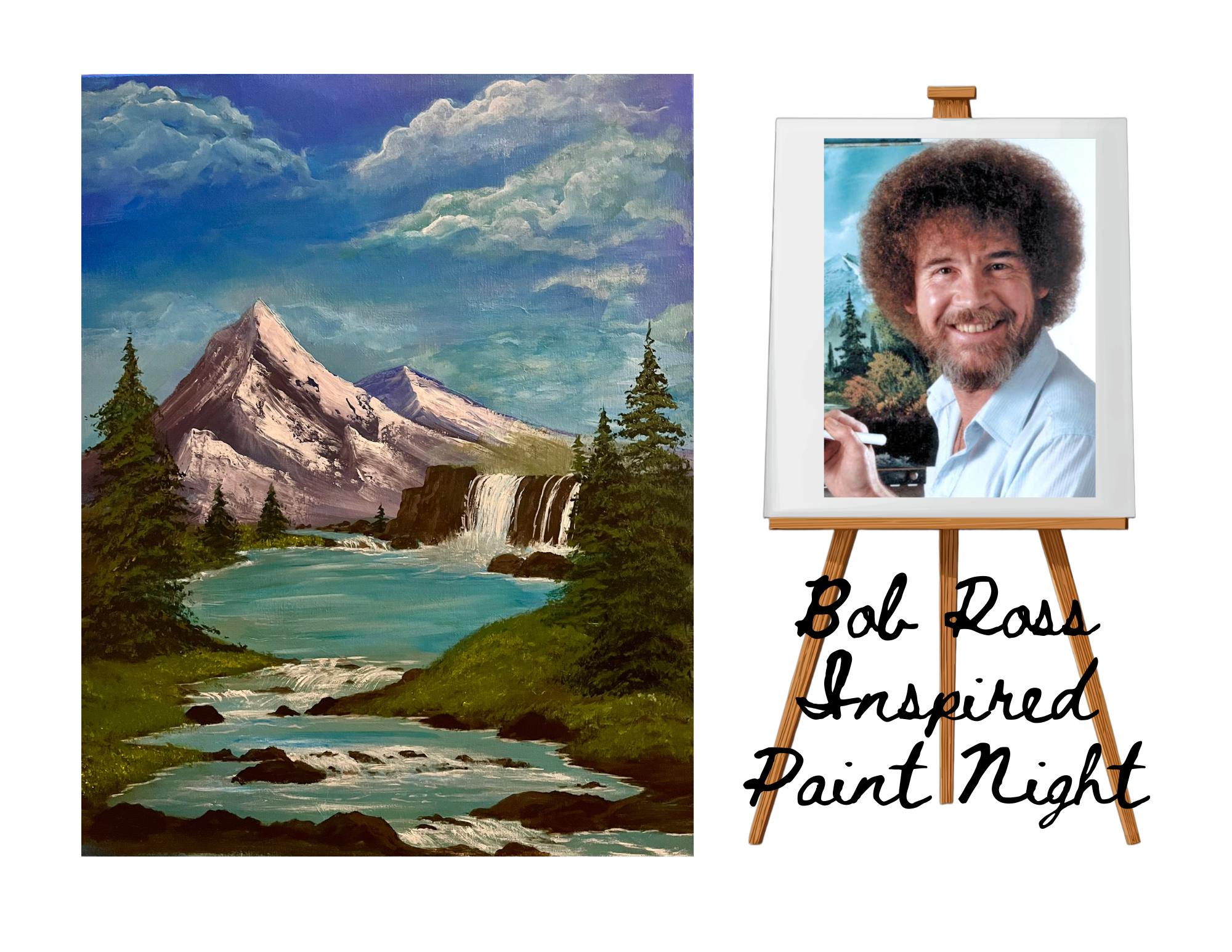 Bob Ross Inspired